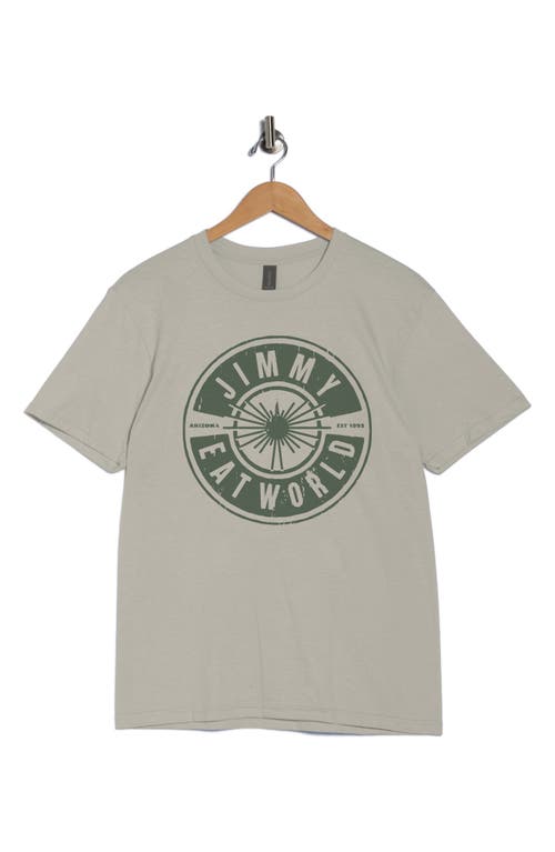 Monster Digital Jimmy Eat World Emblem Graphic T-shirt In Brown