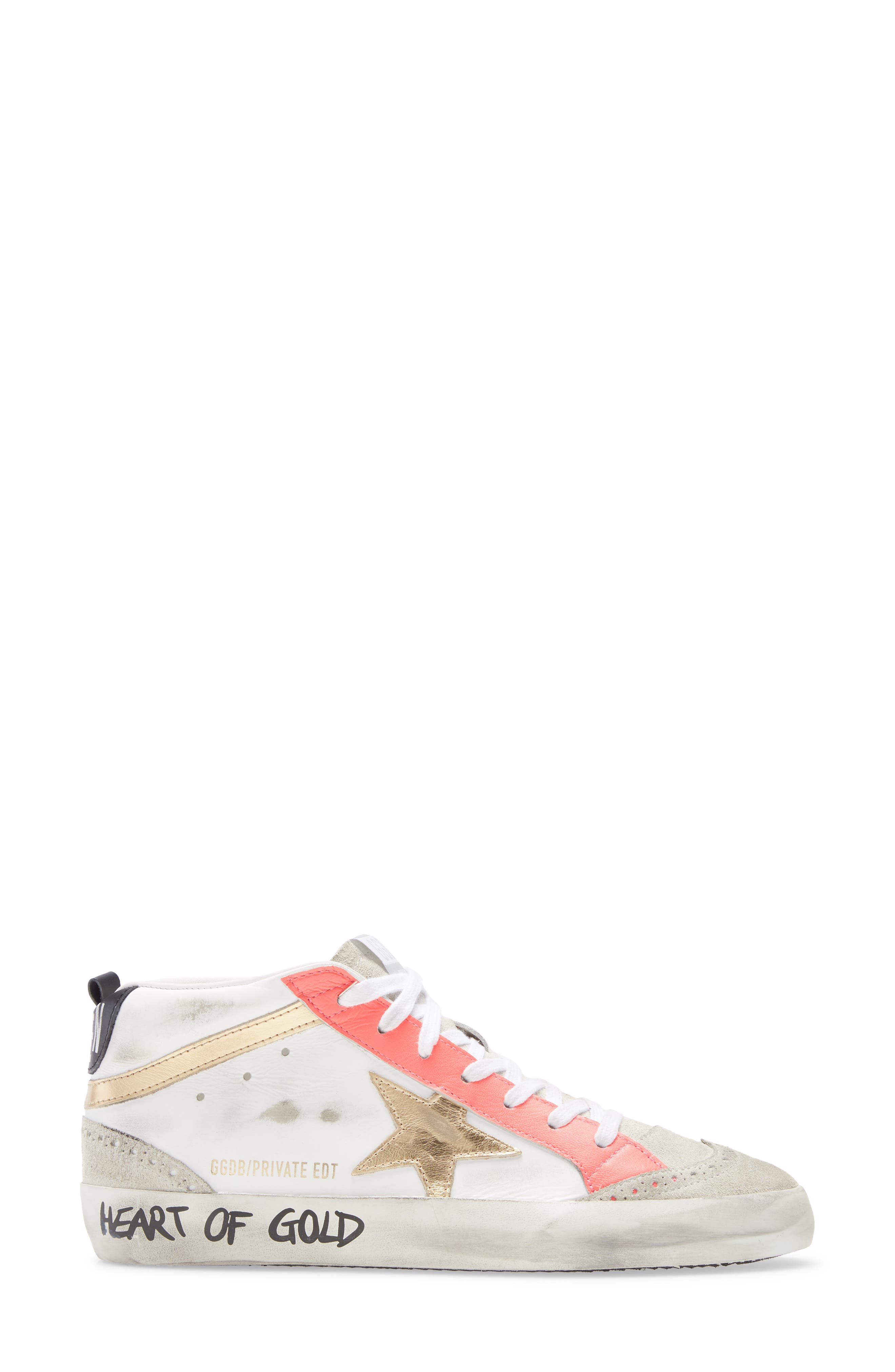 Golden Goose Mid Star Sneaker, Alternate, color, 