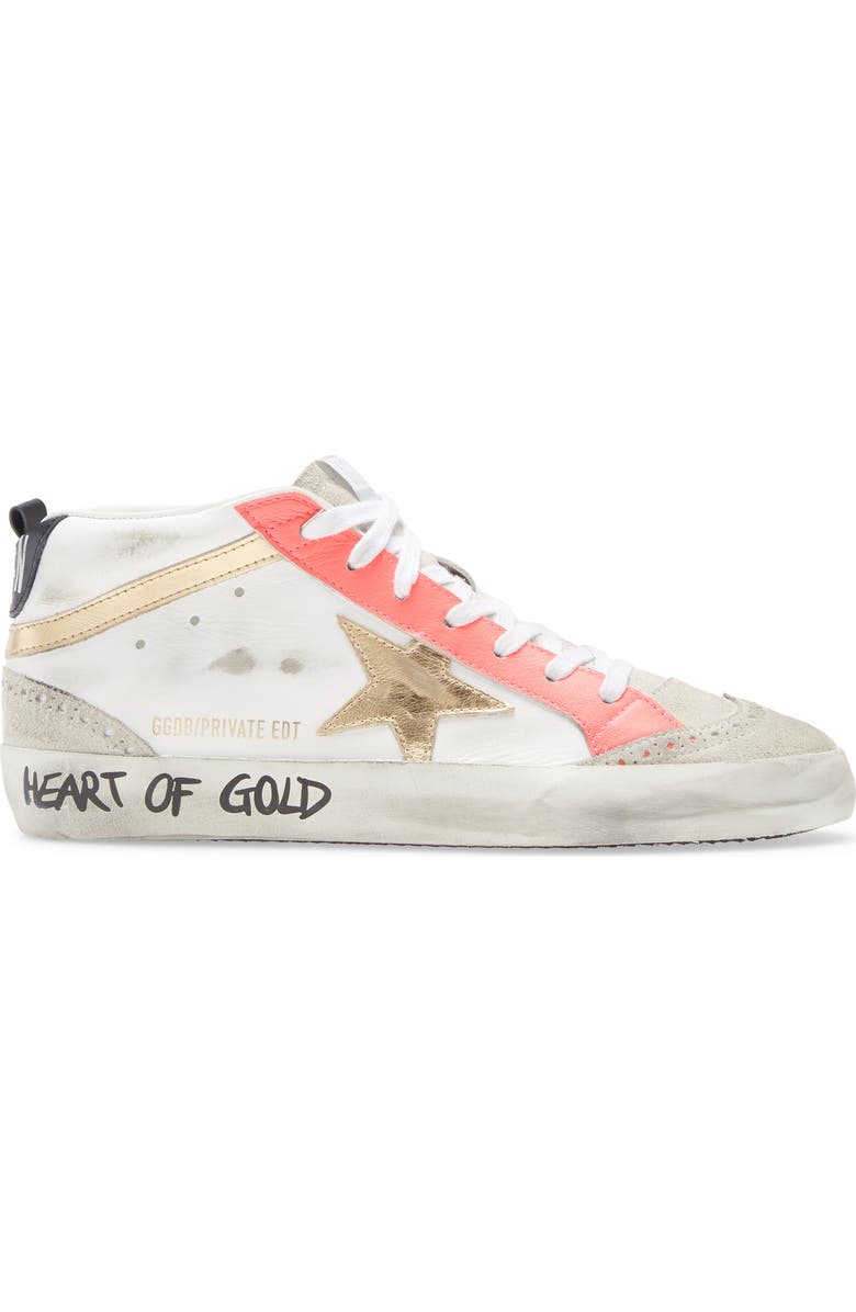 Golden Goose Mid Star Sneaker, Alternate, color,