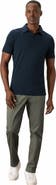 Pact Organic Cotton Luxe Stretch Jersey Slim Polo