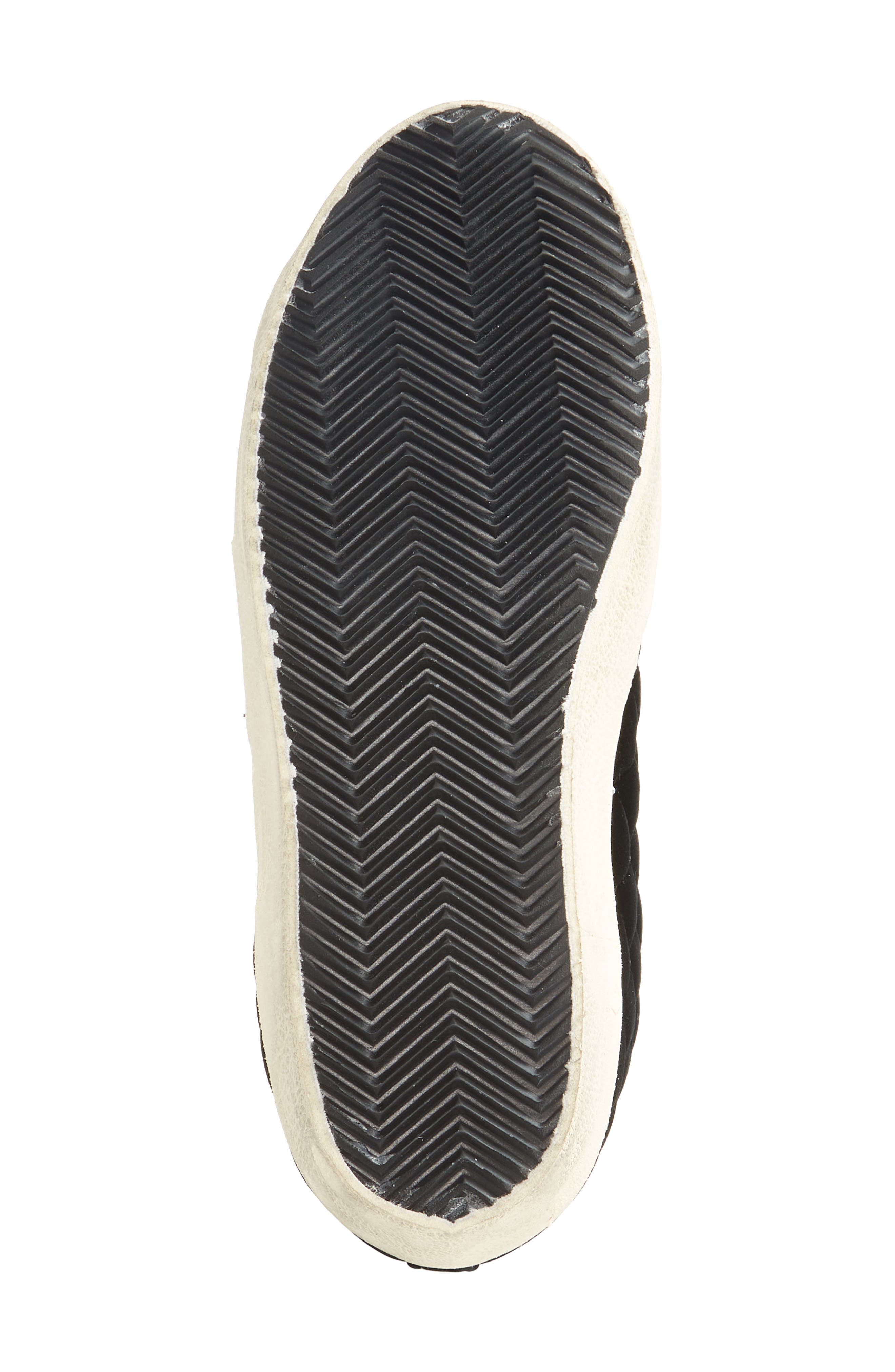 Golden Goose Super-Star Quilted Sneaker, Alternate, color, Black