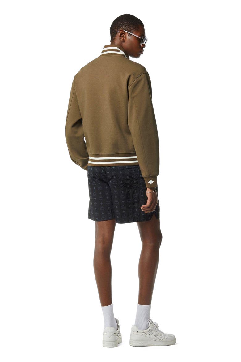 Essential Logo Ponte Track Jacket, Alternate, color, Green