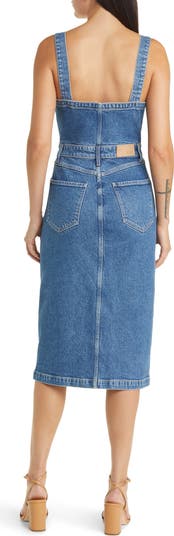 Malibu Denim Midi Dress