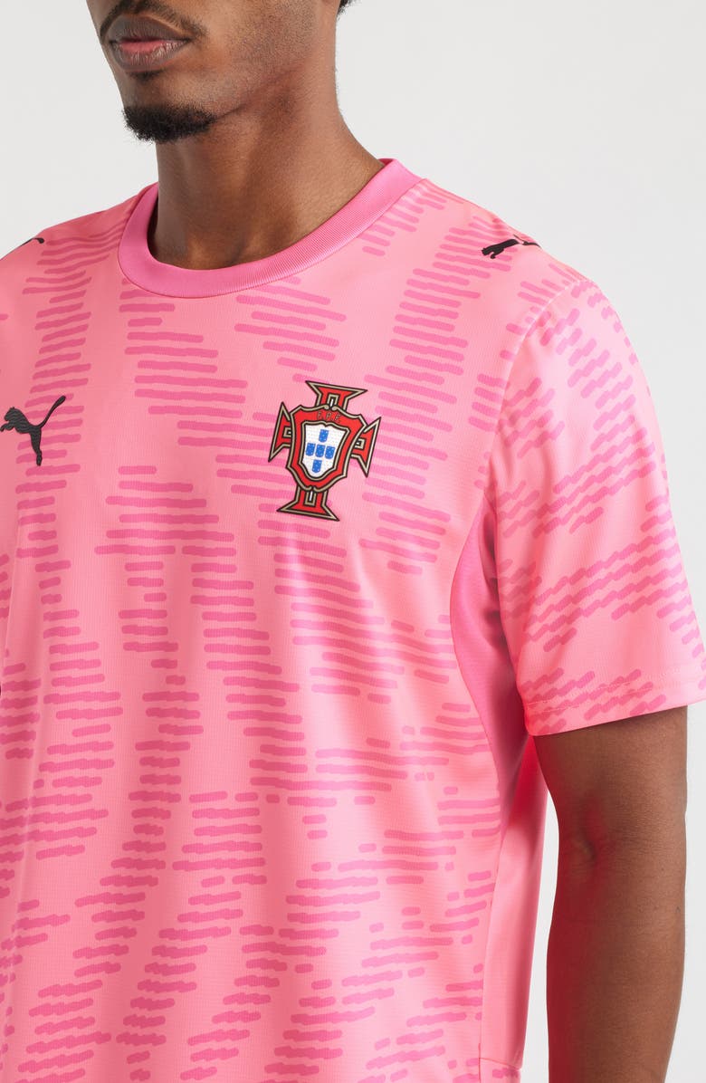 PUMA x Portugal x Salehe Bembury Goalkeeper Jersey, Alternate, color, Sun Struck/ Fluro Pink