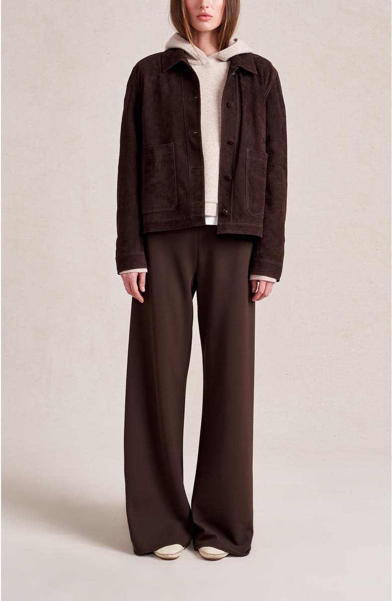 La Ligne Colby Pants, Main, color, Chocolate
