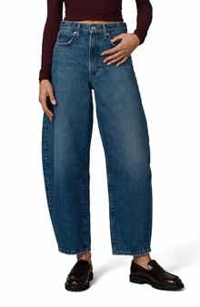 The Ankle Billie Barrel Jeans