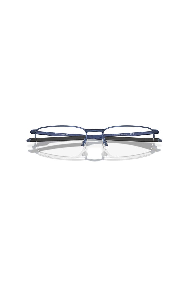 53mm Rectangle optical glasses, Alternate, color, Blue