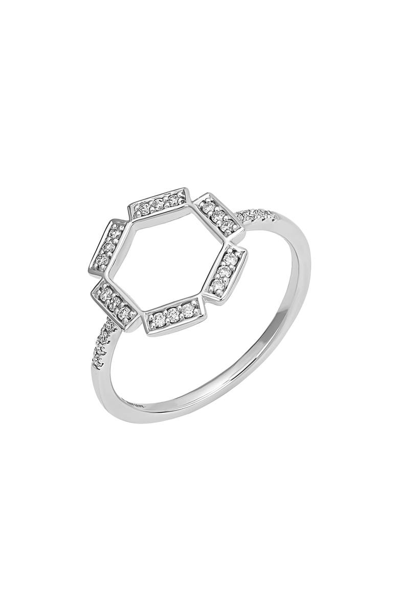 Bony Levy 18K White Gold Diamond Ring - 0.20 ctw, Main, color,