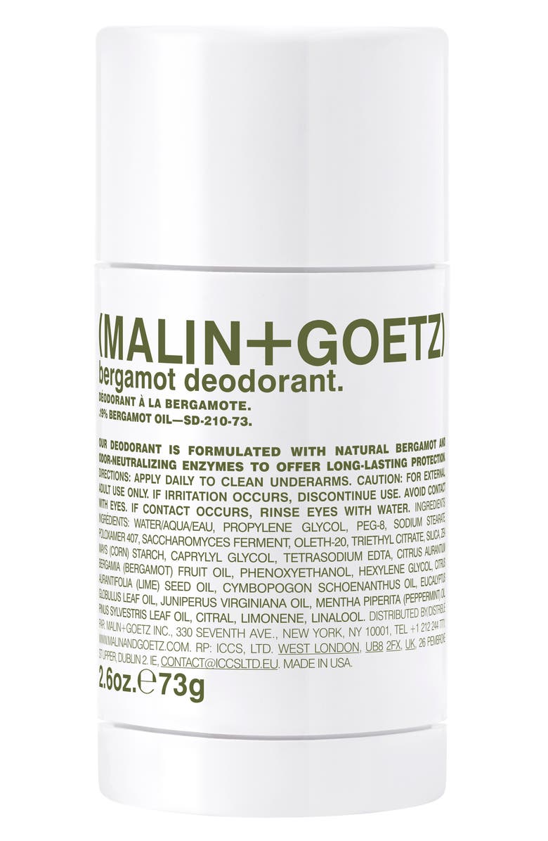 MALIN+GOETZ Bergamot Deodorant, Main, color,