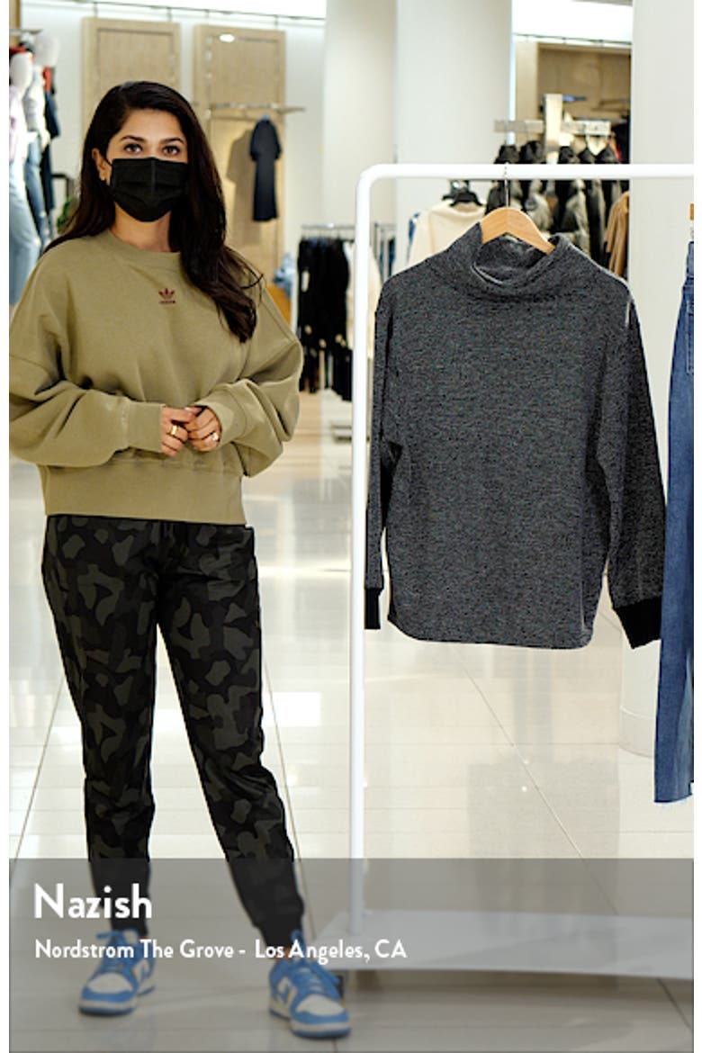 Yoga Luxe Texture Cowl Neck Pullover video