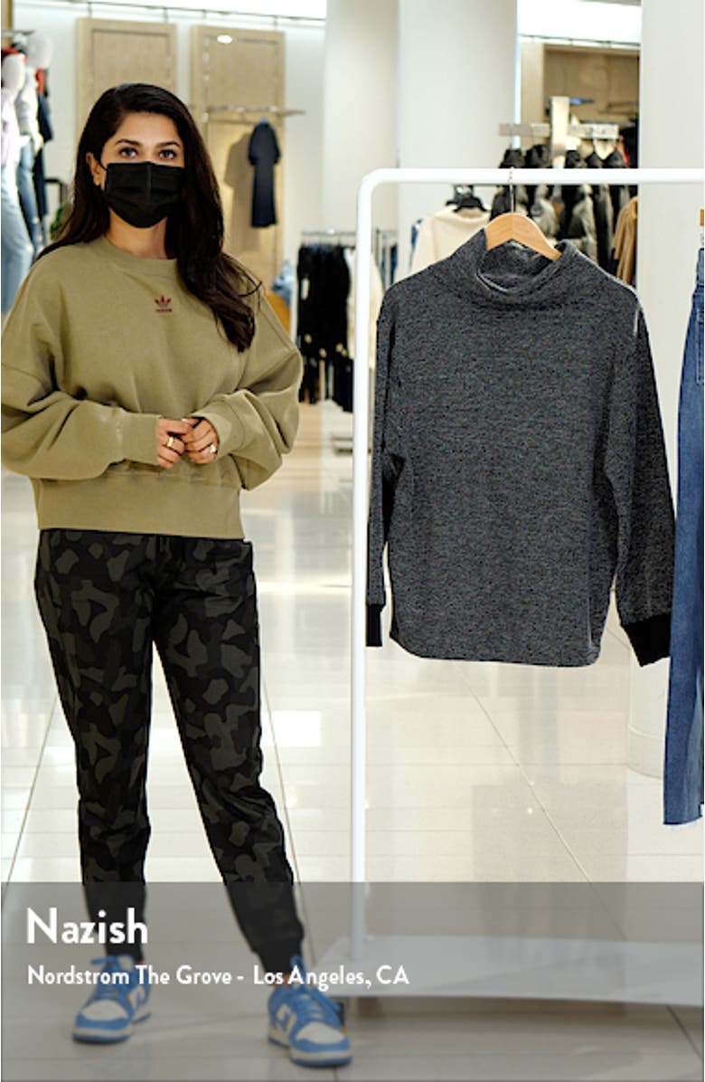 Yoga Luxe Texture Cowl Neck Pullover, sales video thumbnail