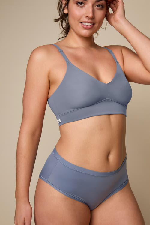 Harper Wilde Bliss Triangle Bralette In Steel