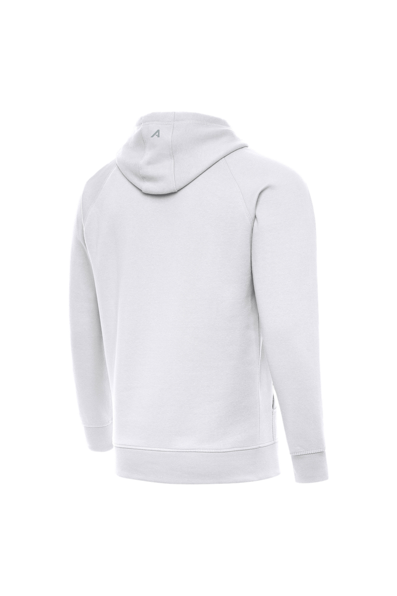 Men's Antigua White Chicago Bears Victory Pullover Hoodie, Alternate, color, White