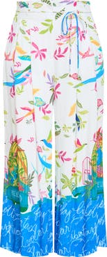 City Chic Free Spirit Paperbag Waist Wide Leg Pants