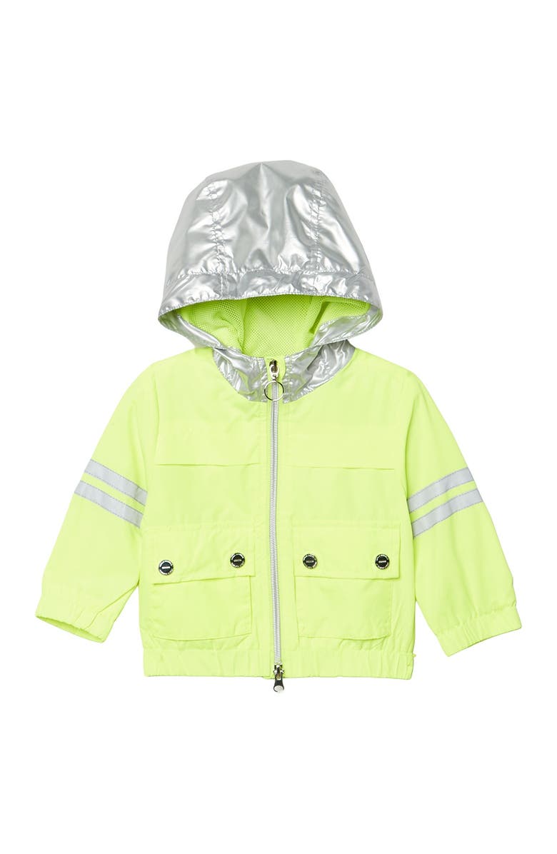 Urban Republic Windbreaker with Metallic Hood, Main, color, 