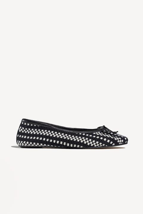 Paz Round-Toe Flexible Sole Ballet Flats