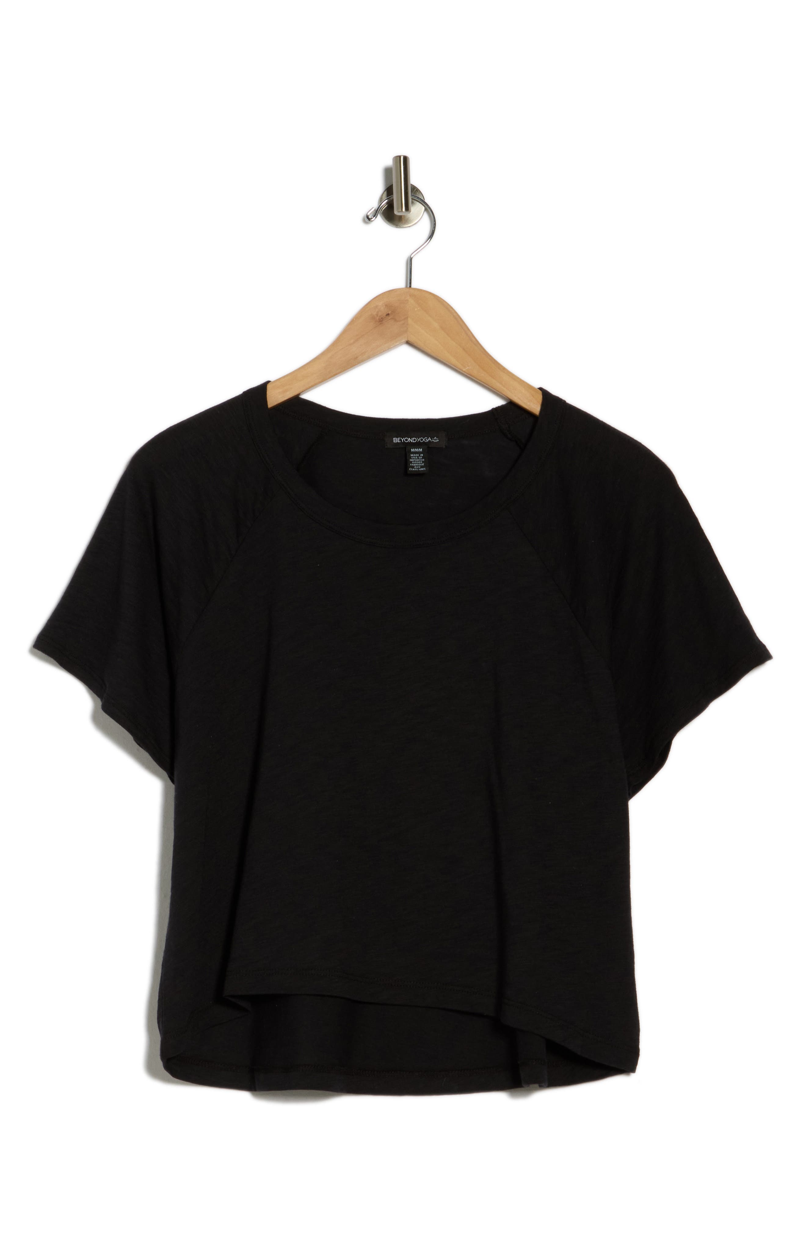 Beyond Yoga Signature High-Low Cropped T-Shirt