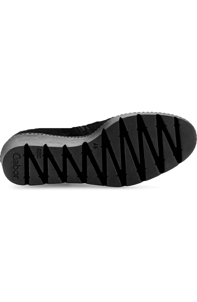 Gabor Wedge Bootie, Alternate, color, Black