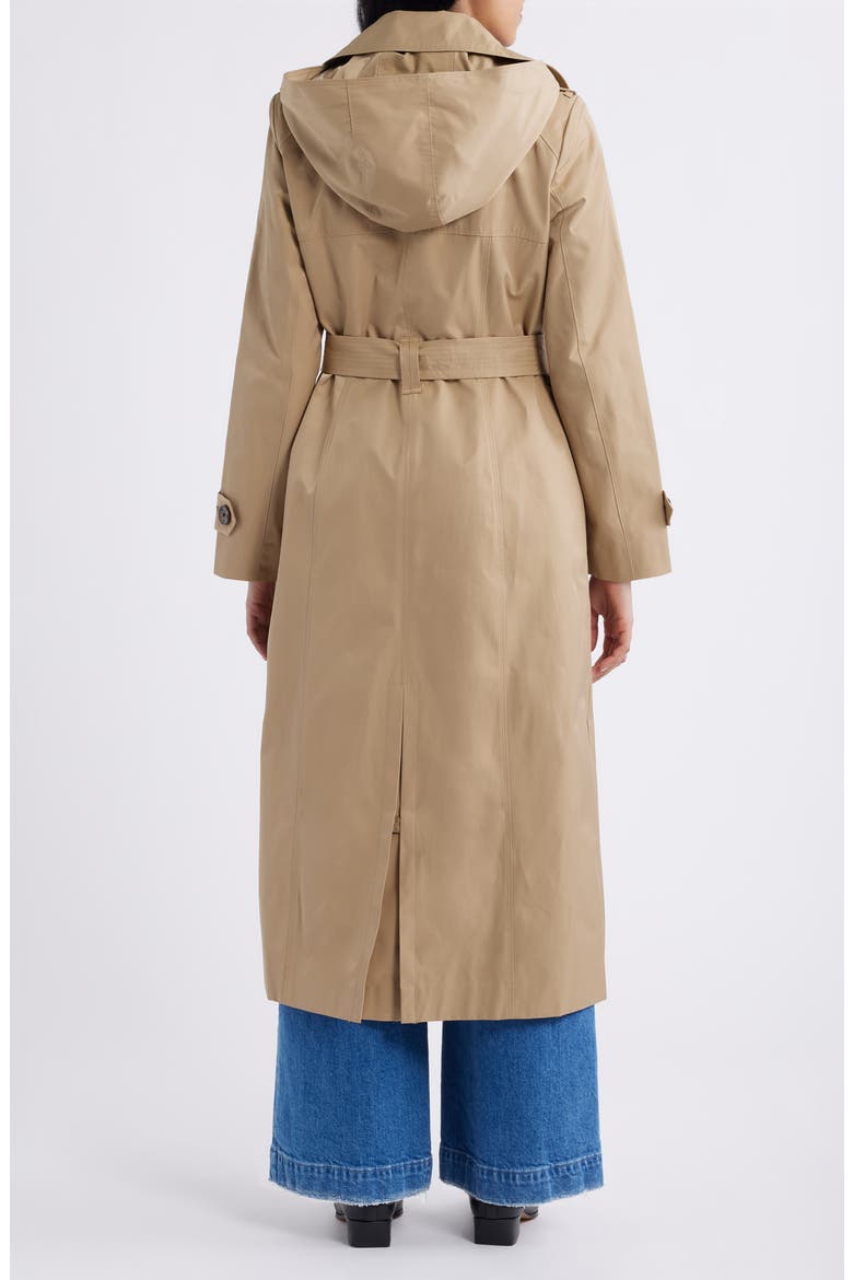 Cotton Blend Trench Coat, Alternate, color, BRITISH KHAKI