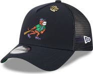 New Era Men's New Era Navy Detroit Tigers 2025 Big League Chew A-Frame 9FORTY Adjustable Trucker Hat