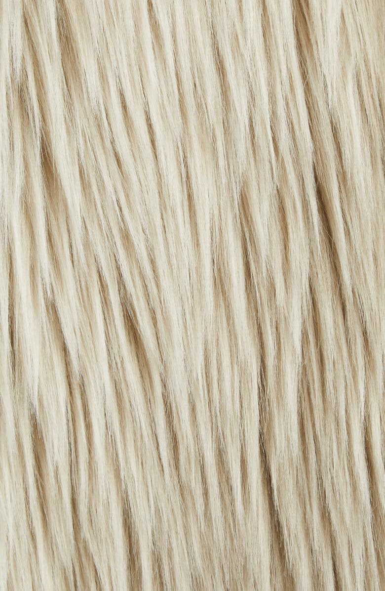 St. John Collection Faux Fur Crop Jacket, Alternate, color, 