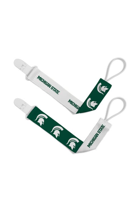 Michigan State Pacifier Clip 2-Pack
