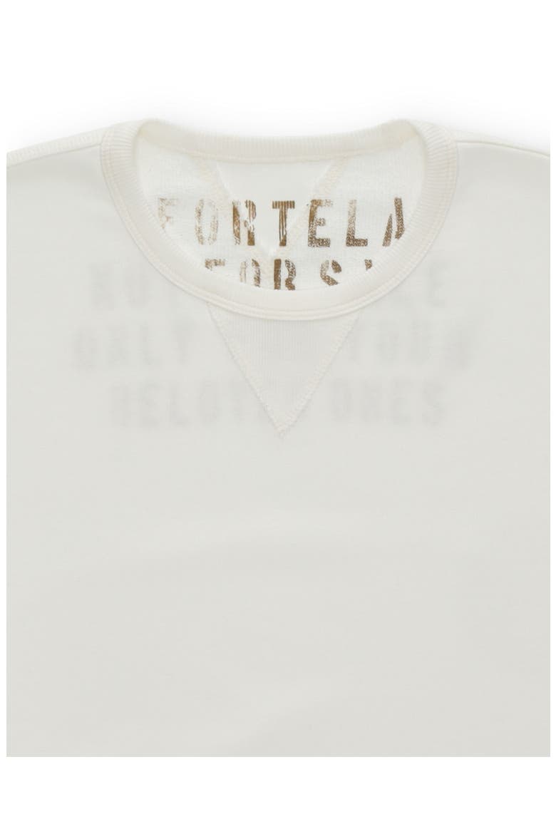 Ohio Brushed Jersey Short Sleeve Sweatshirt, Alternate, color, OFF WHITE