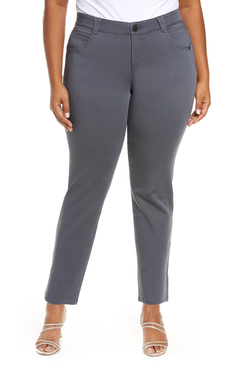 Wit & Wisdom Ab-solution High Waist Straight Leg Jeans, Main, color, 