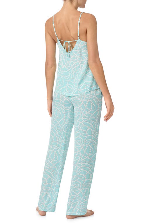 Kate Spade New York Camisole Pajamas In Blu/wht