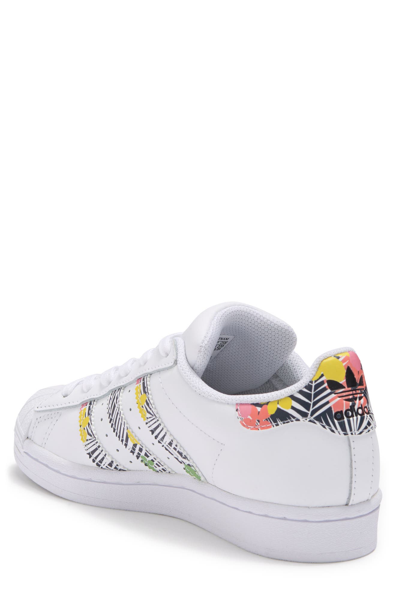 adidas Superstar Sneaker, Alternate, color, 