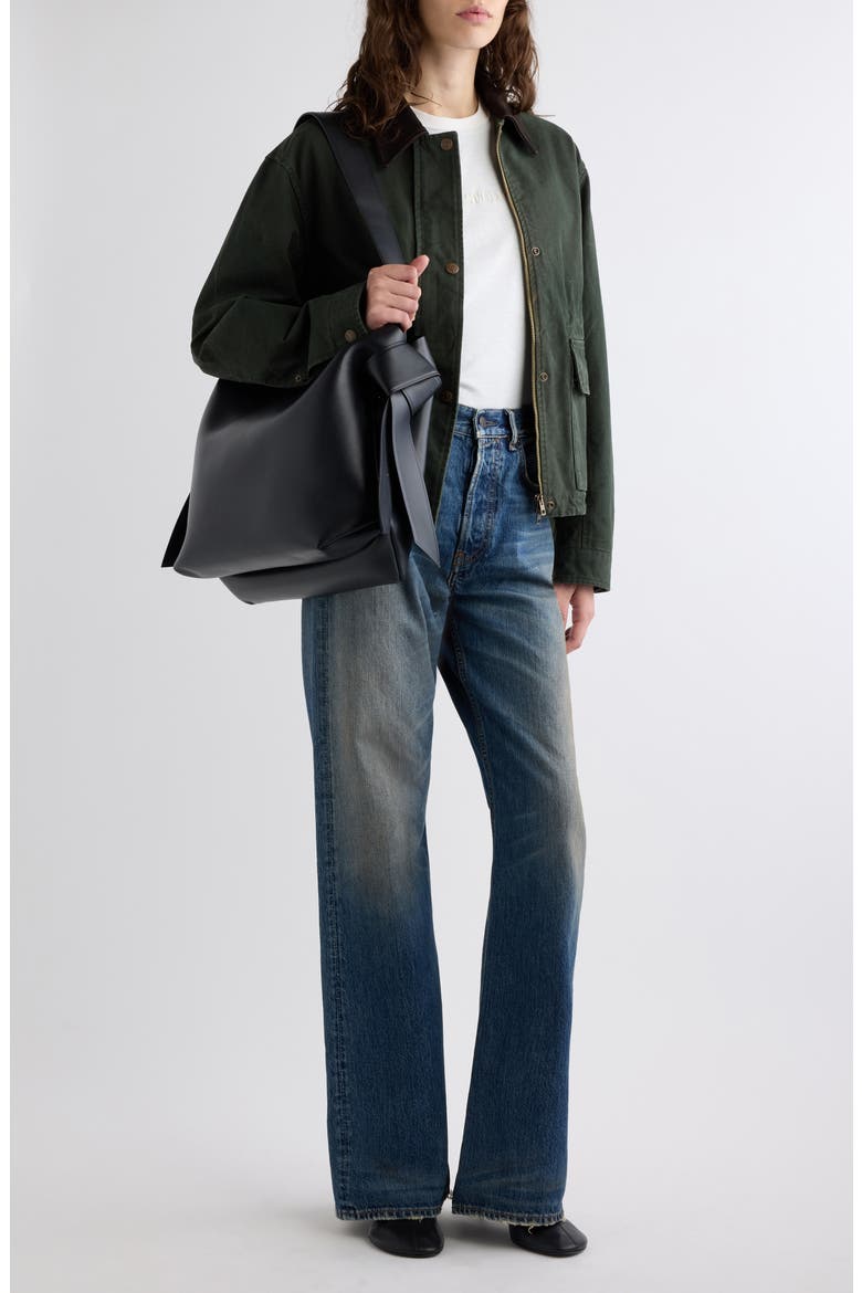 Onuk Canvas Jacket, Alternate, color, DARK GREEN