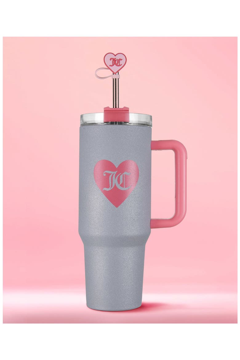 30-Ounce Jetsetter Stainless Steel Water Bottle, Alternate, color, GLITTER SILVER