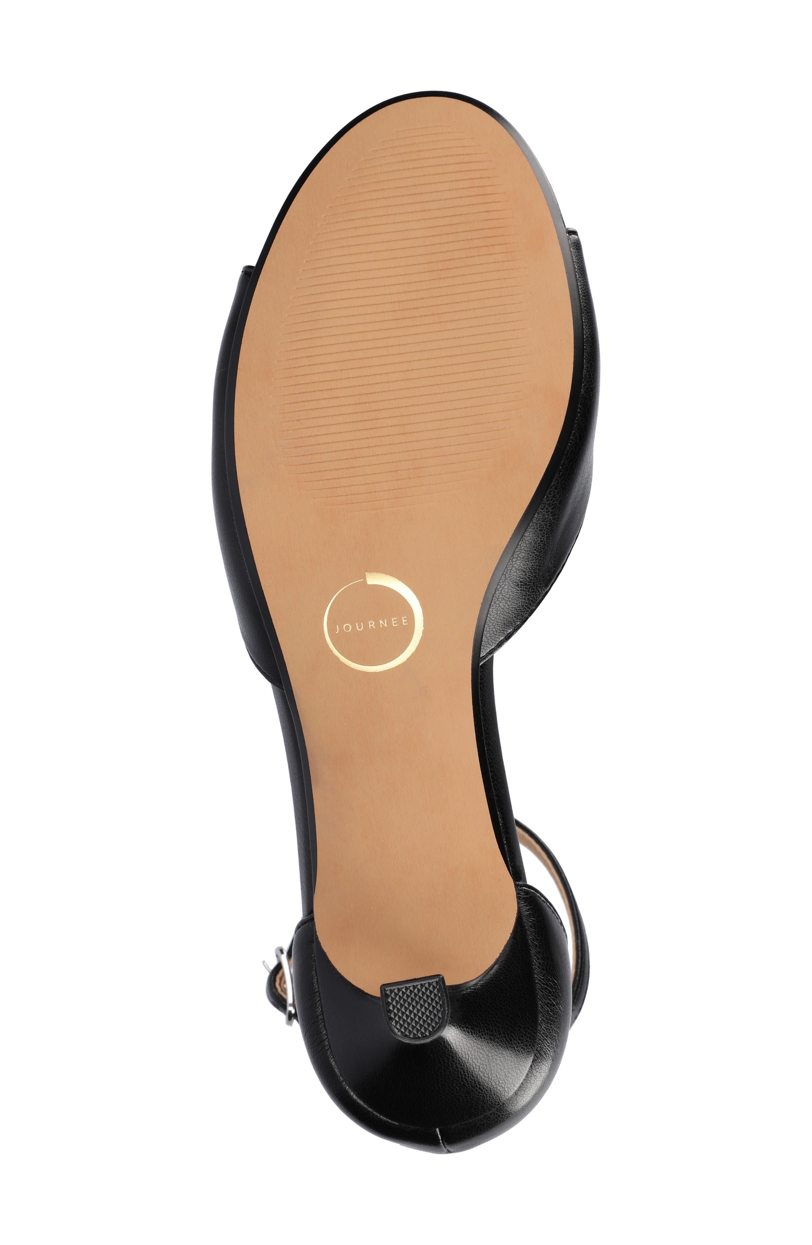 Journee Collection Jezzie Kitten Heel Sandal - Extra Wide Width Available, Alternate, color, 