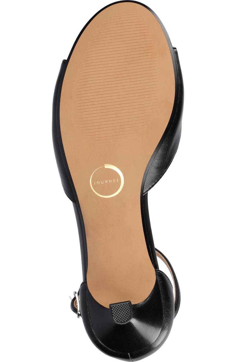 Journee Collection Jezzie Kitten Heel Sandal - Extra Wide Width Available, Alternate, color,