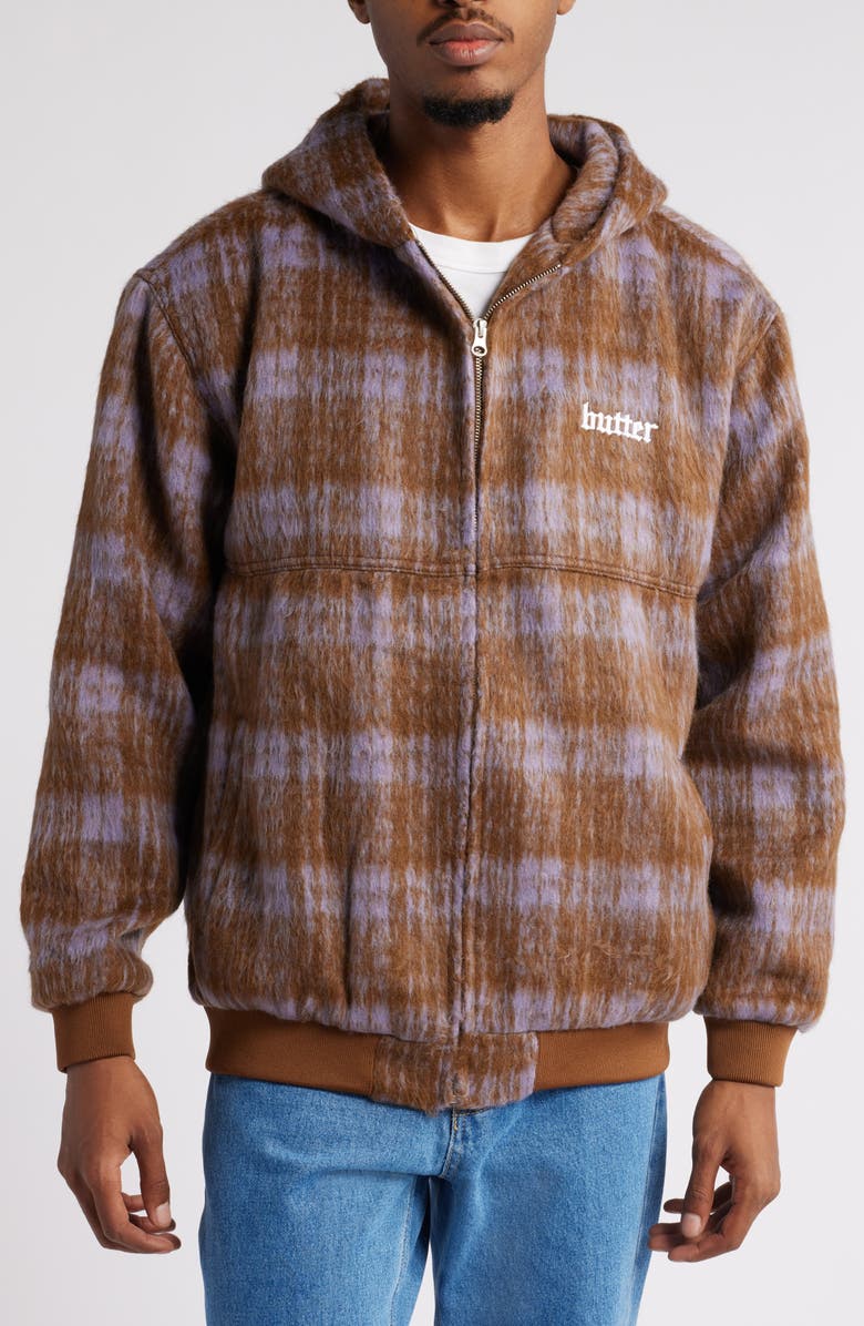 Butter Goods HEAVY PLAID WORK JACKET, Alternate, color, 