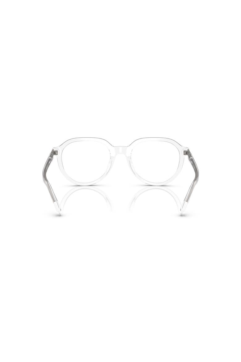 53mm Round optical glasses, Alternate, color, Transparent