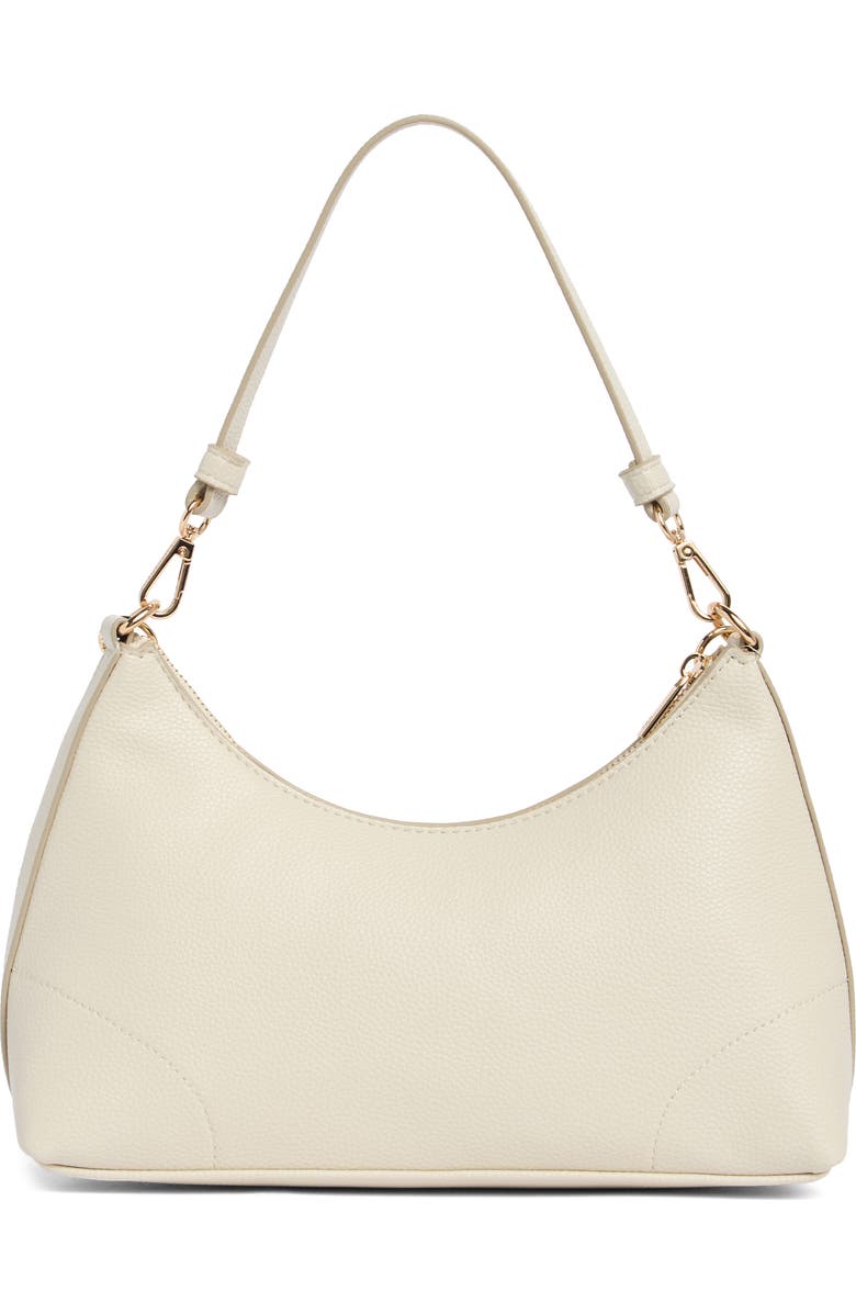 Nanette Lepore Jorgette Baguette Shoulder Bag, Alternate, color, Rice