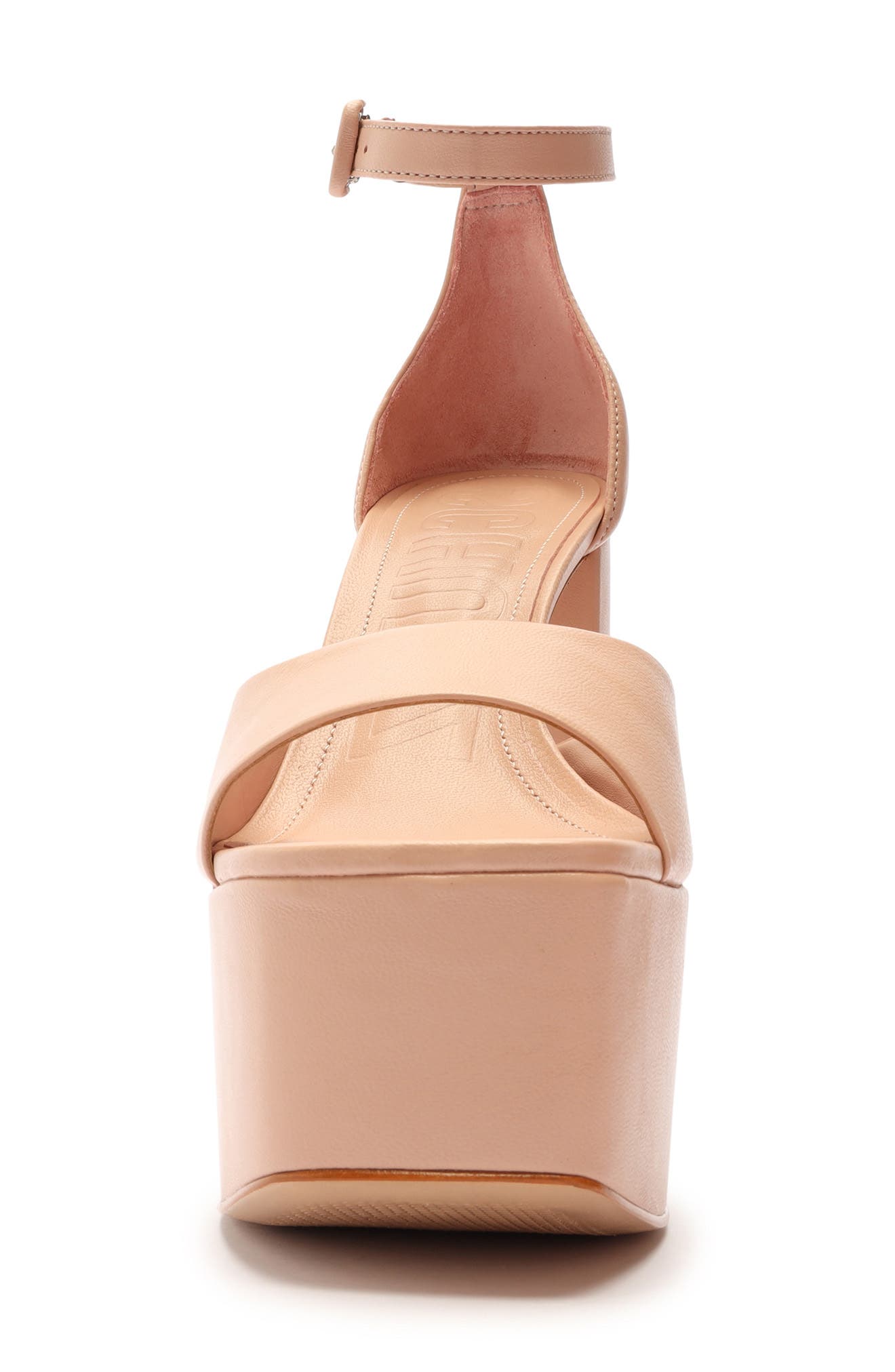 Lenne Ankle Strap Platform Sandal, Alternate, color, SWEET ROSE