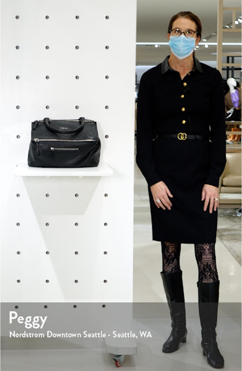 Medium Pandora Sugar Leather Satchel, sales video thumbnail