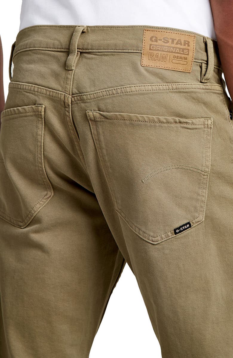 G-STAR Mosa Straight Leg Flat Front Chinos, Alternate, color, Renaissance Faded Shamrock Gd