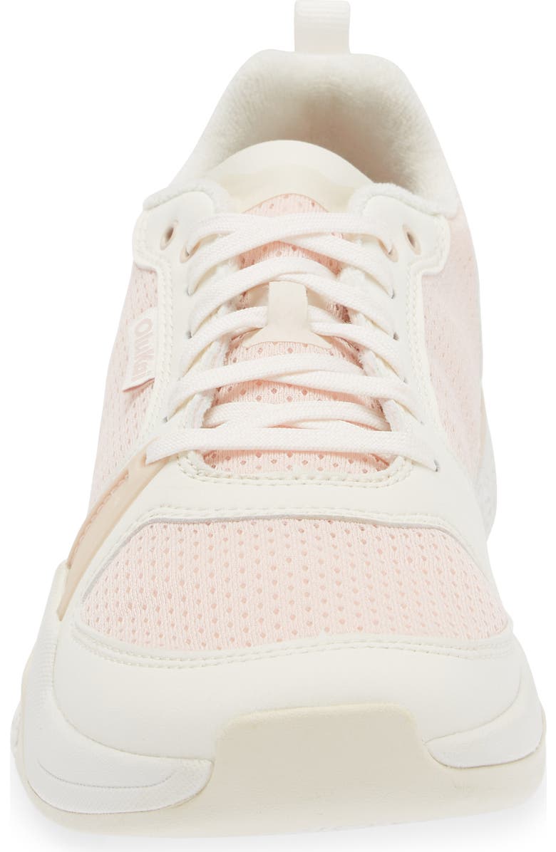 OluKai Anau Sneaker, Alternate, color, Rose Dust / Bright White