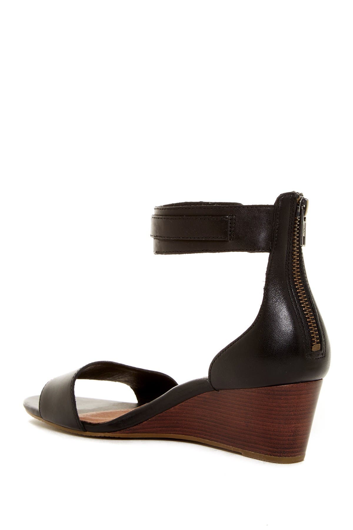 UGG<sup>®</sup> 'Char' Ankle Strap Wedge Sandal, Alternate, color, 