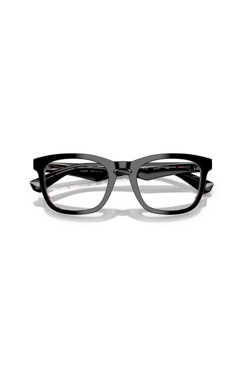 53mm Square optical glasses, Alternate, color, Black