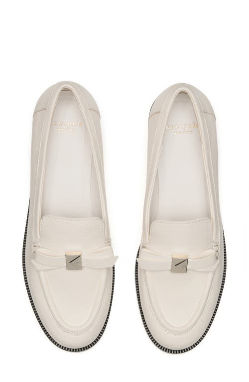 Kate Spade New York Deco Bow Loafer In Neutral