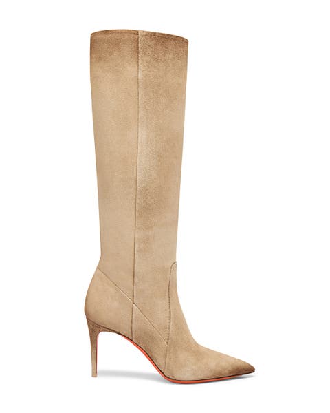 Women's Suede High-Heel Boot