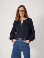 Hush Rhea Cotton Cheesecloth Blouse