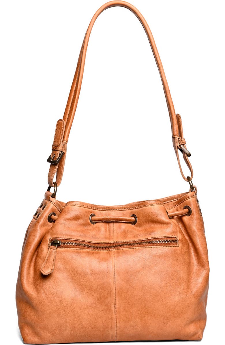 ROAN Zone Bucket Bag, Alternate, color, Cognac Napa