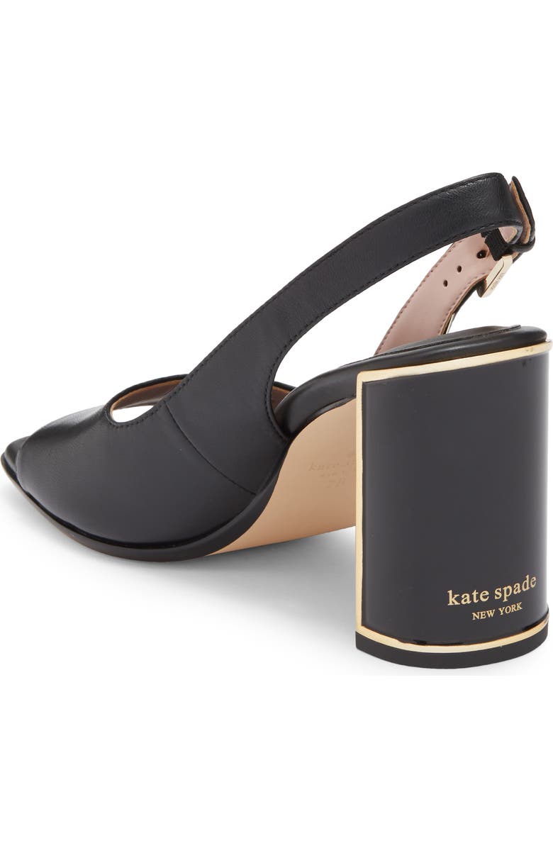 Kate Spade New York Ninna Slingback Pump, Alternate, color, Black