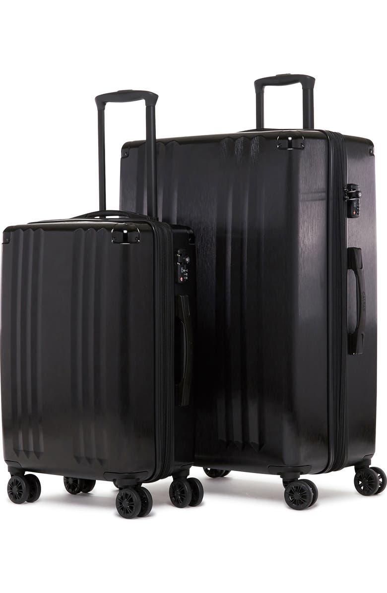 CALPAK Ambeur 2-Piece Spinner Luggage Set, Alternate, color, Black