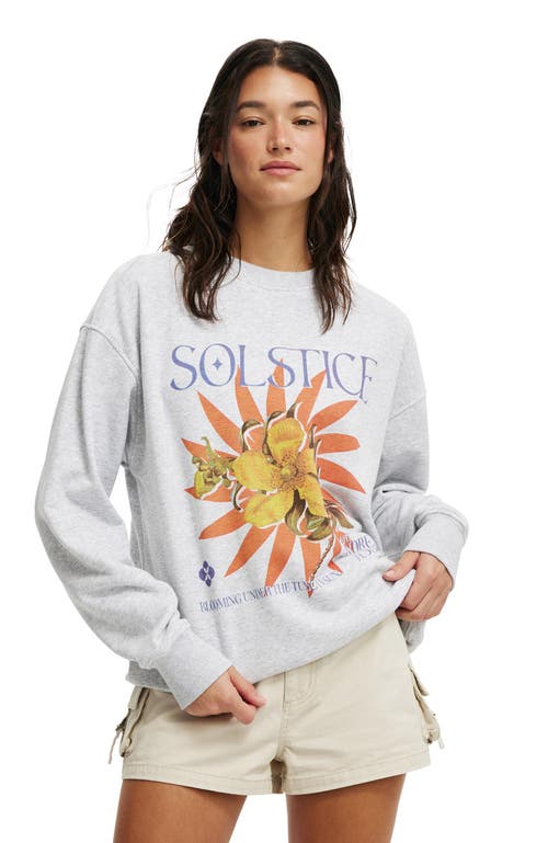 COTTON ON COTTON ON CLASSIC GRAPHIC CREW SWEATSHIRT 
